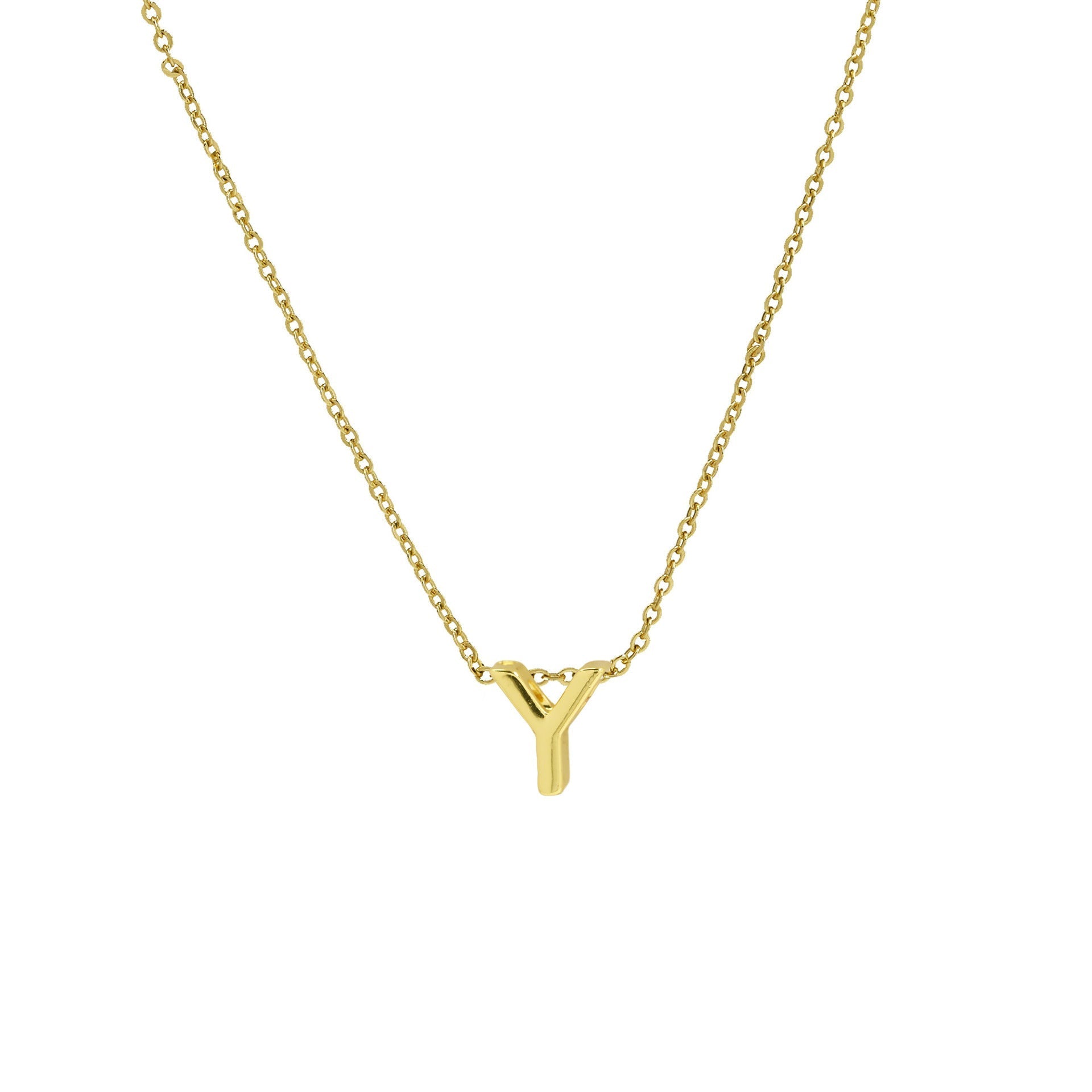 ACOOE 18K Gold Plated DIY 26 Letter Heart Pendant Necklace 03 - ACOOE