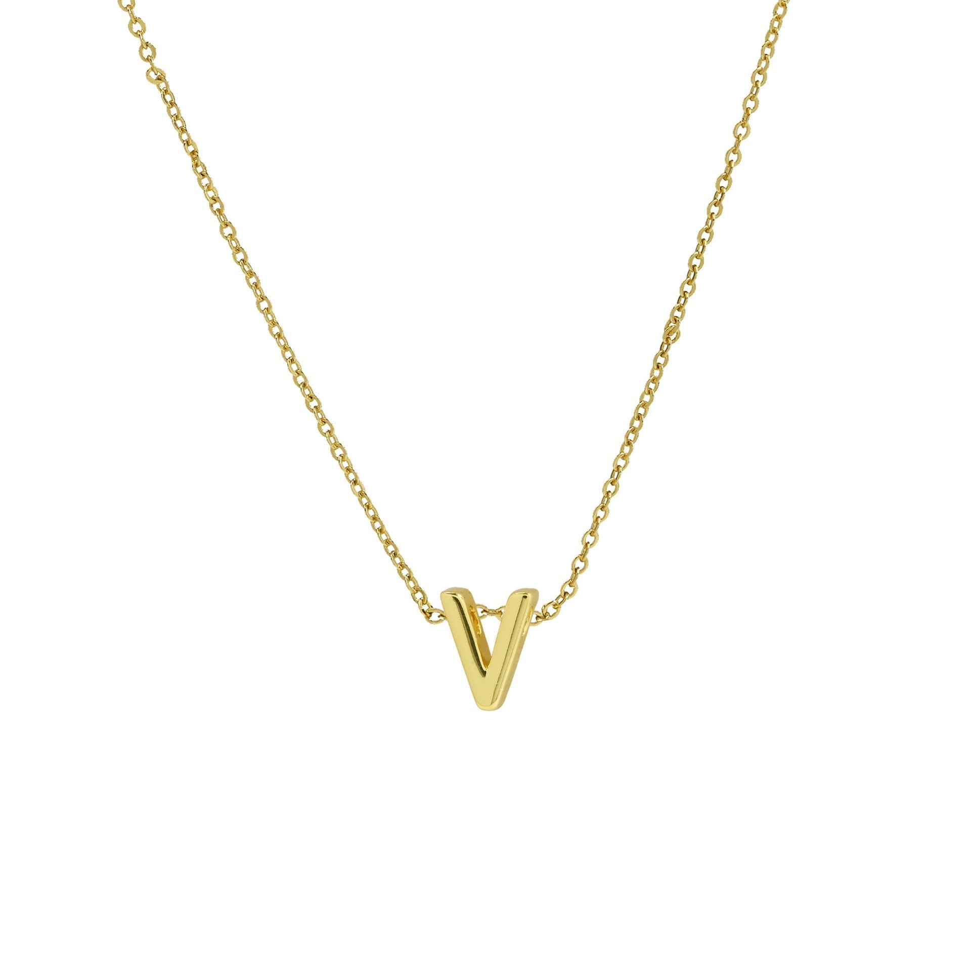 ACOOE 18K Gold Plated DIY 26 Letter Heart Pendant Necklace 03 - ACOOE