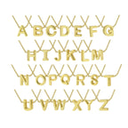 ACOOE 18K Gold Plated DIY 26 Letter Heart Pendant Necklace 03 - ACOOE