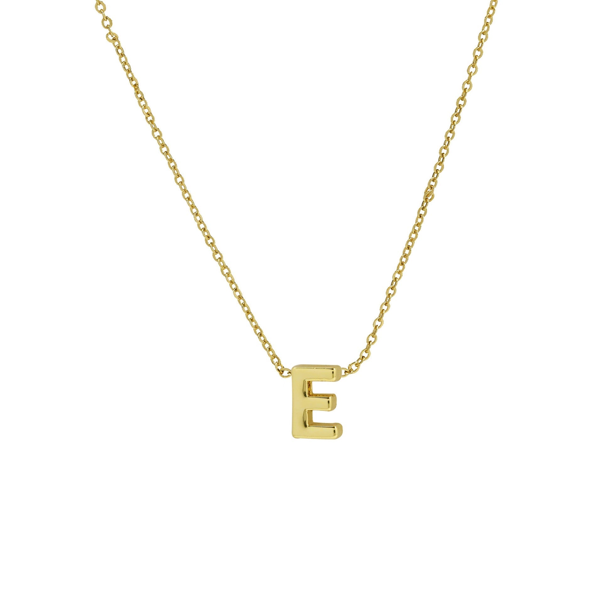 ACOOE 18K Gold Plated DIY 26 Letter Heart Pendant Necklace 03 - ACOOE