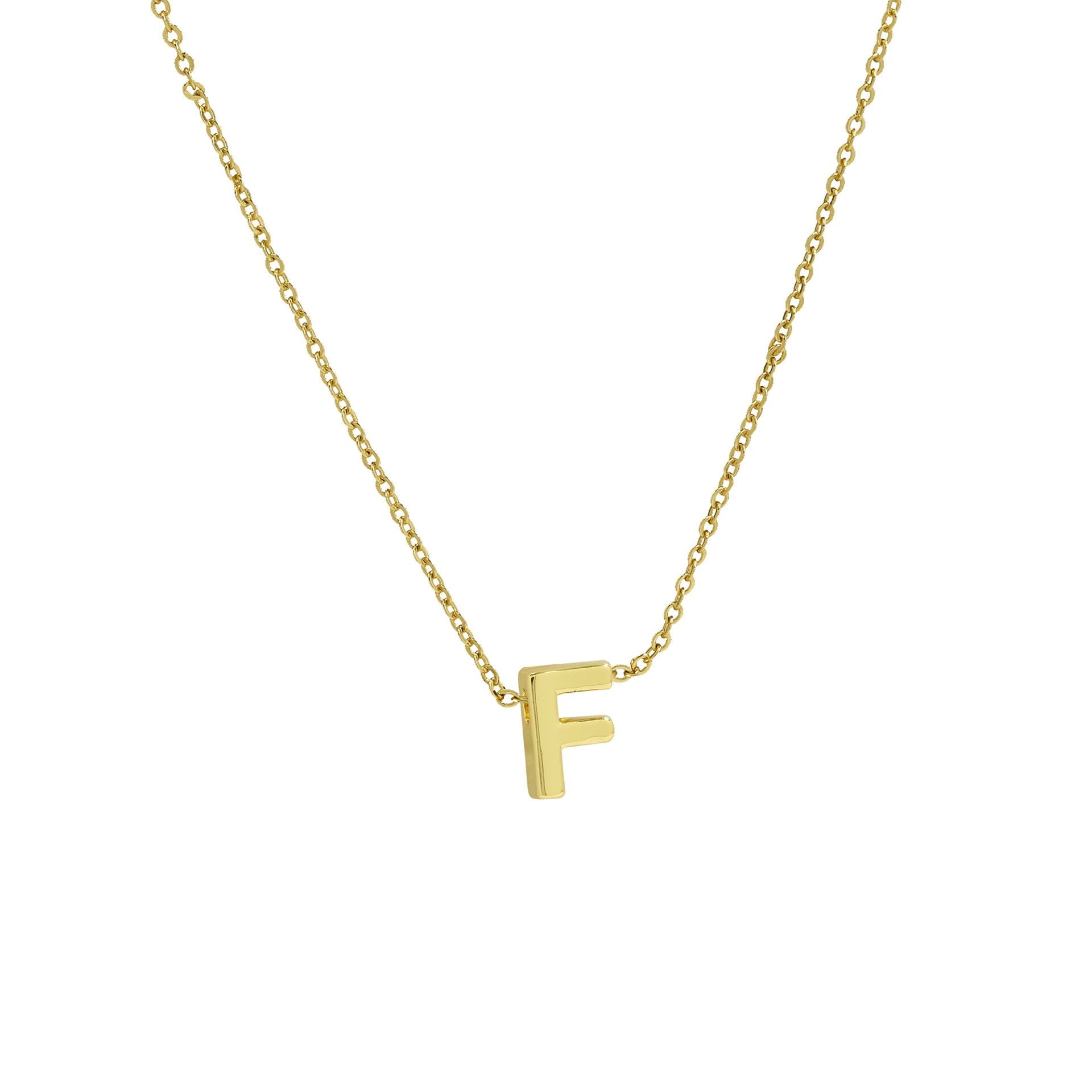 ACOOE 18K Gold Plated DIY 26 Letter Heart Pendant Necklace 03 - ACOOE