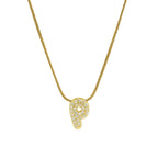 ACOOE 18K Gold Plated DIY 26 Letter Heart Pendant Necklace 04 - ACOOE