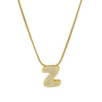 ACOOE 18K Gold Plated DIY 26 Letter Heart Pendant Necklace 04 - ACOOE