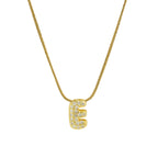 ACOOE 18K Gold Plated DIY 26 Letter Heart Pendant Necklace 04 - ACOOE