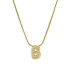 ACOOE 18K Gold Plated DIY 26 Letter Heart Pendant Necklace 04 - ACOOE