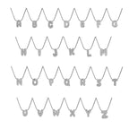 ACOOE 18K Gold Plated DIY 26 Letter Heart Pendant Necklace 04 - ACOOE