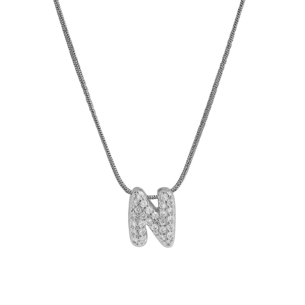 ACOOE 18K Gold Plated DIY 26 Letter Heart Pendant Necklace 04 - ACOOE