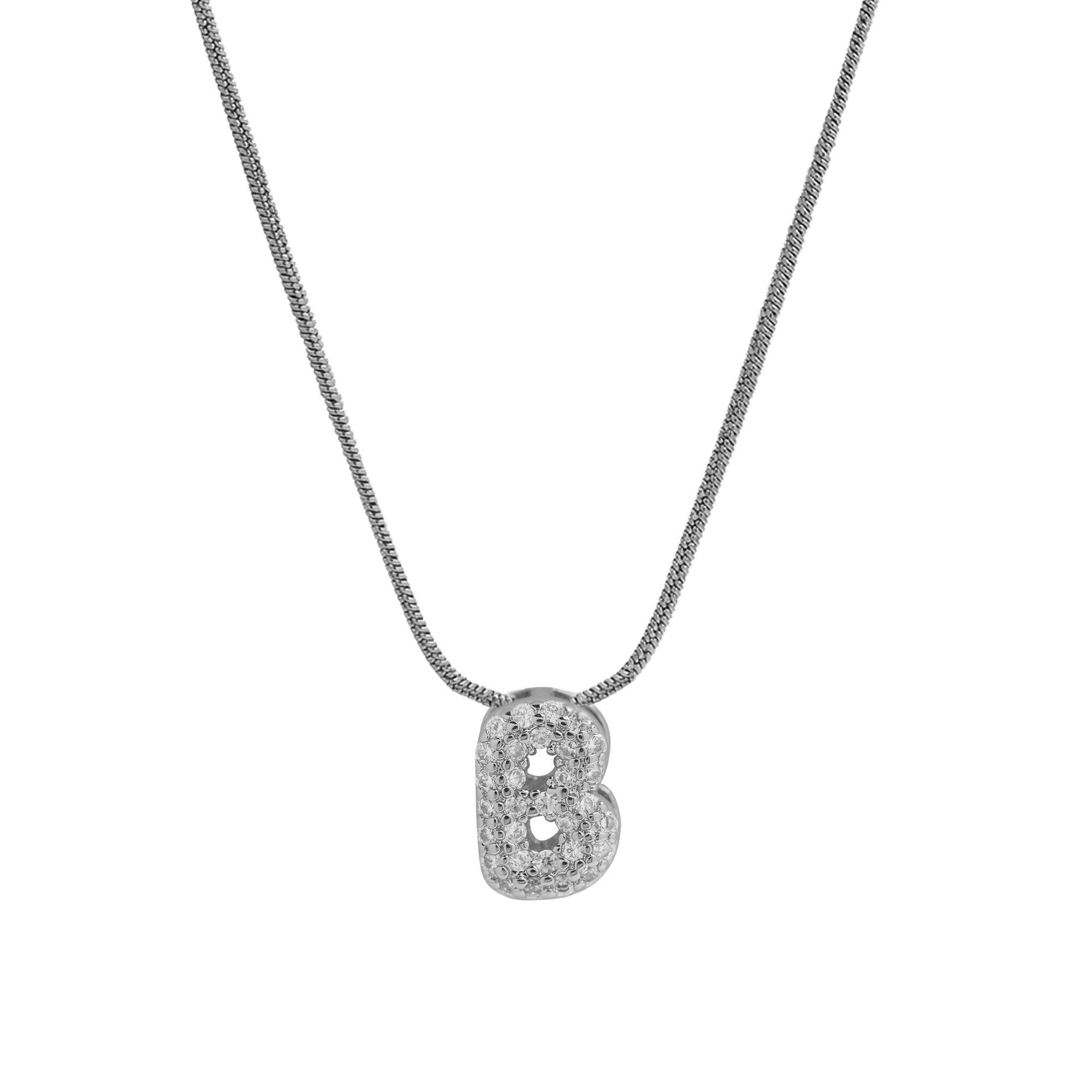 ACOOE 18K Gold Plated DIY 26 Letter Heart Pendant Necklace 04 - ACOOE