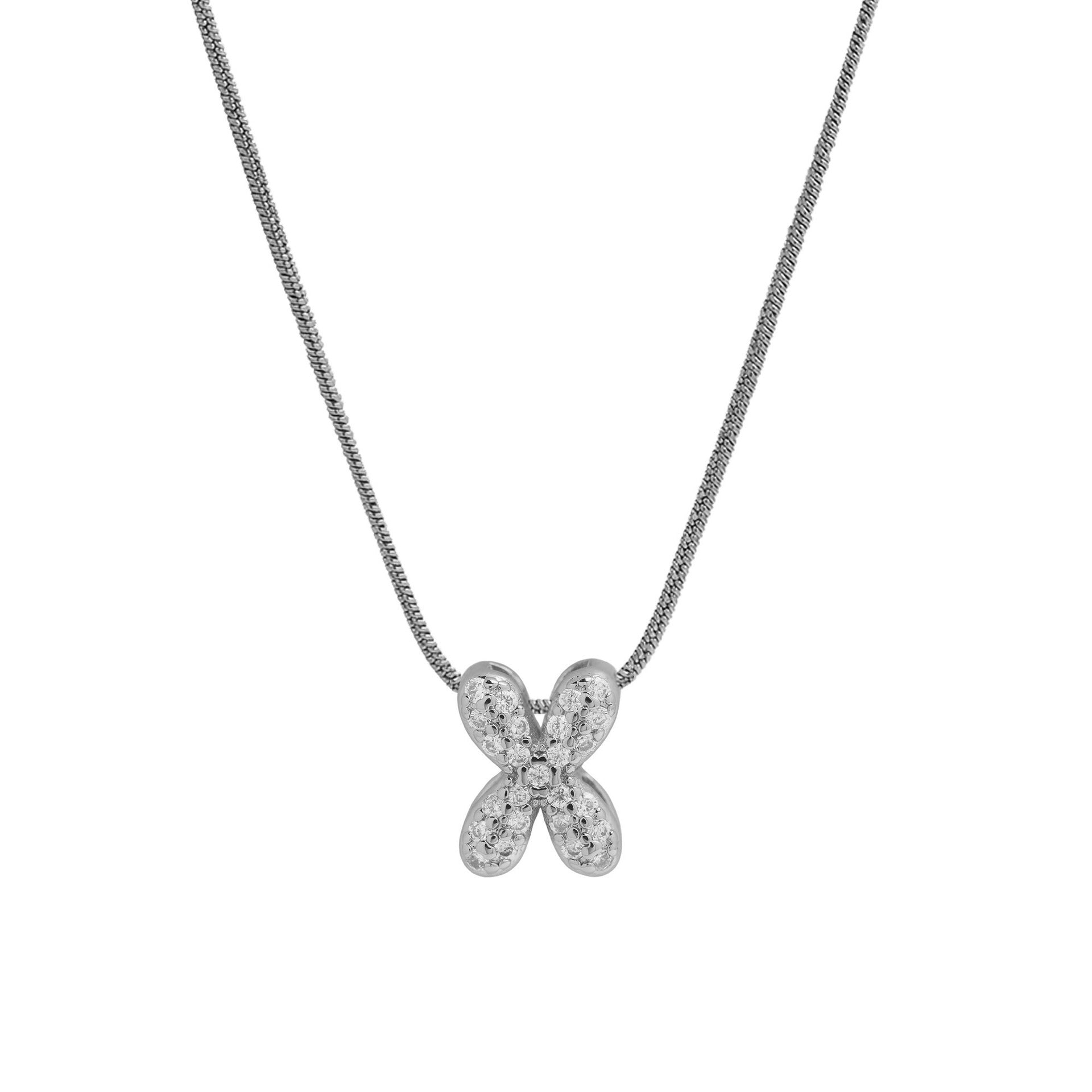 ACOOE 18K Gold Plated DIY 26 Letter Heart Pendant Necklace 04 - ACOOE