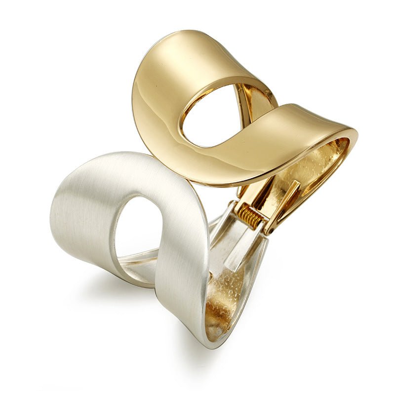 ACOOE 18K Large Glossy Gold Bracelet 11 - ACOOE