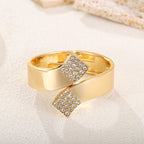 ACOOE 18K Large Glossy Gold Bracelet 16 - ACOOE