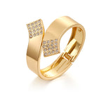 ACOOE 18K Large Glossy Gold Bracelet 16 - ACOOE