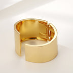 ACOOE 18K Large Glossy Gold Bracelet 22 - ACOOE