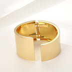 ACOOE 18K Large Glossy Gold Bracelet 22 - ACOOE