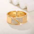 ACOOE 18K Large Glossy Gold Bracelet 27 - ACOOE