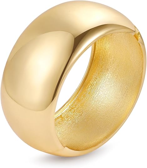 ACOOE Chunky Gold Bangle Bracelets 01 - ACOOE
