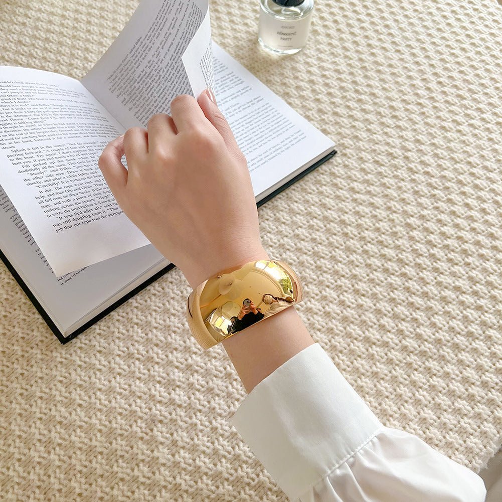 ACOOE Chunky Gold Bangle Bracelets 01 - ACOOE