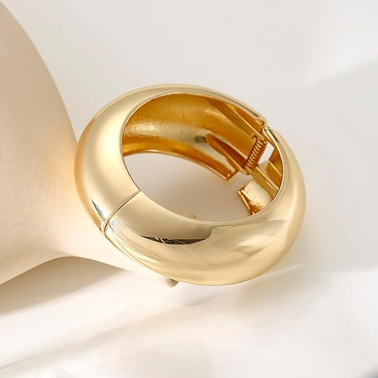 ACOOE Chunky Gold Bangle Bracelets 02 - ACOOE