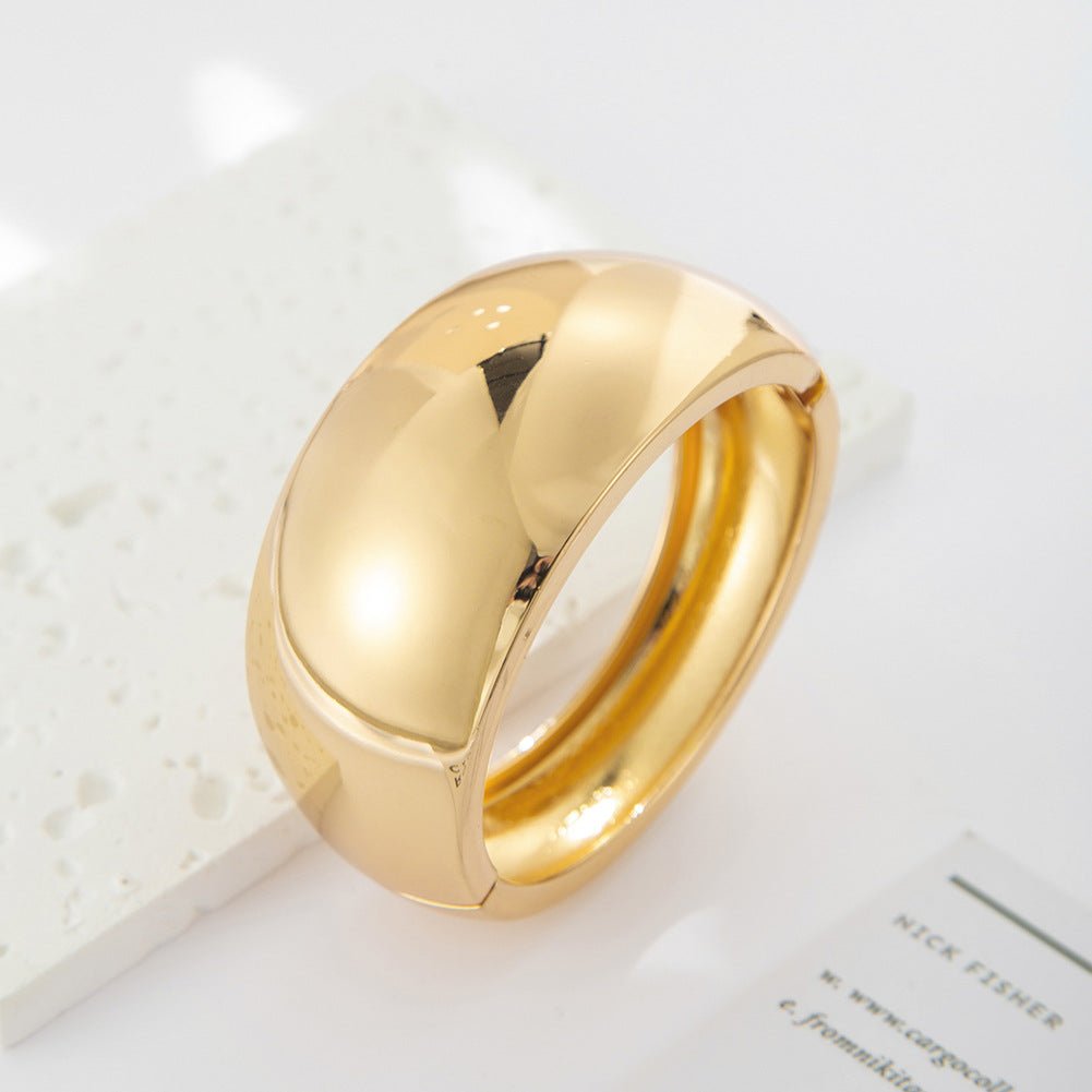 ACOOE Chunky Gold Bangle Bracelets 04 - ACOOE