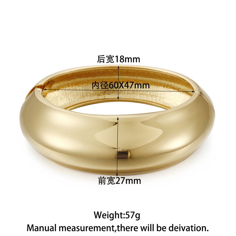 ACOOE Chunky Gold Bangle Bracelets 05 - ACOOE