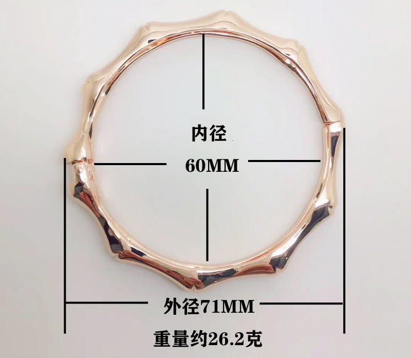 ACOOE Gold - Plated Bamboo Knot Bracelet for Women 01 - ACOOE