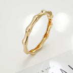 ACOOE Gold - Plated Bamboo Knot Bracelet for Women 01 - ACOOE