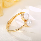 ACOOE Gold - Plated Pearl Bracelet Jewelry 02 - ACOOE