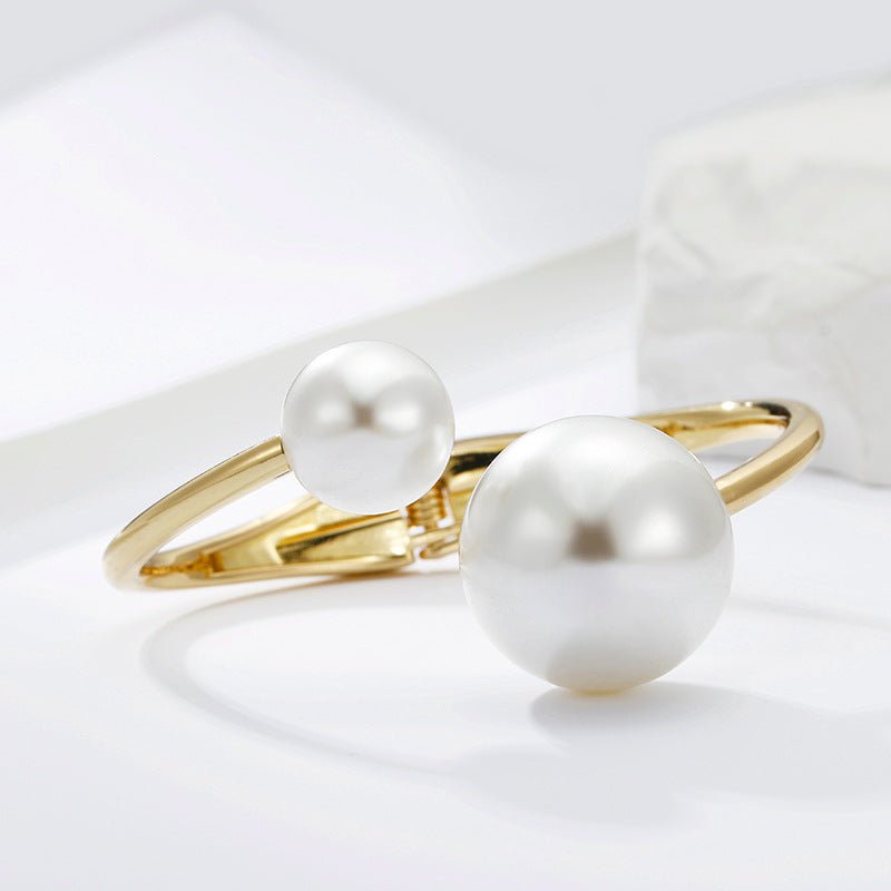 ACOOE Gold - Plated Pearl Bracelet Jewelry 03 - ACOOE