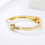 ACOOE Gold - Plated Pearl Bracelet Jewelry 04 - ACOOE