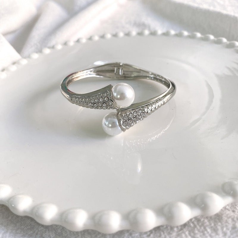 ACOOE Gold - Plated Pearl Bracelet Jewelry 05 - ACOOE