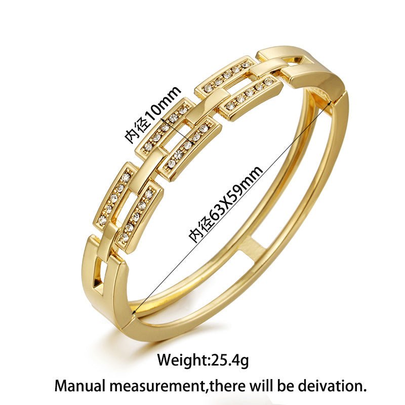 ACOOE Gold - Plated Pearl Bracelet Jewelry 09 - ACOOE