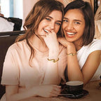 ACOOE Gold Polished Waterdrop Bangle 01 - ACOOE