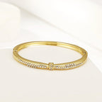 ACOOE Gold Titanium Steel Diamond Bracelet 04 - ACOOE