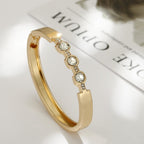 ACOOE Gold Titanium Steel Diamond Bracelet 06 - ACOOE