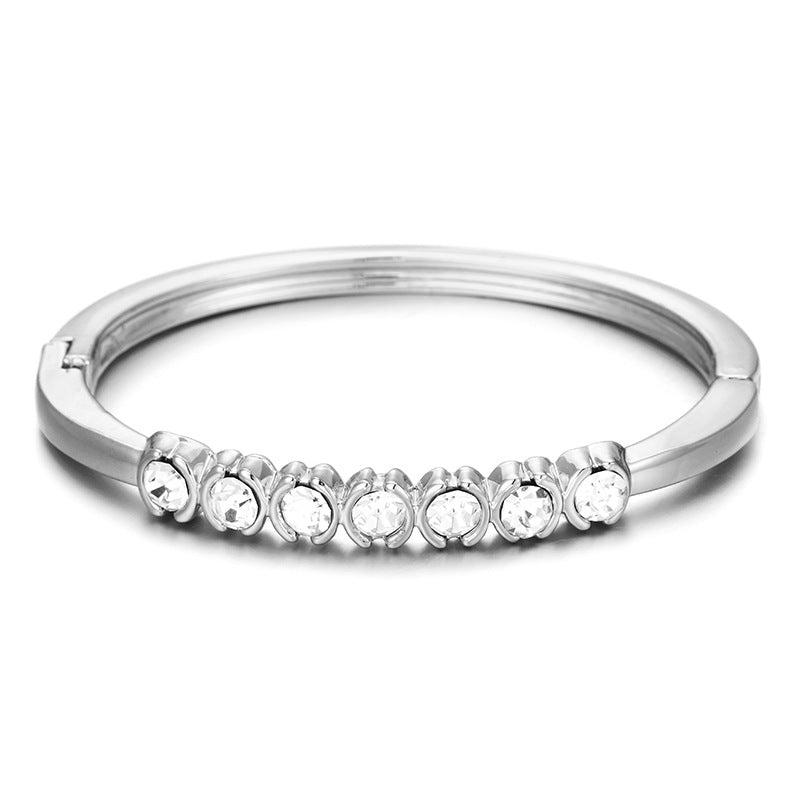 ACOOE Gold Titanium Steel Diamond Bracelet 08 - ACOOE