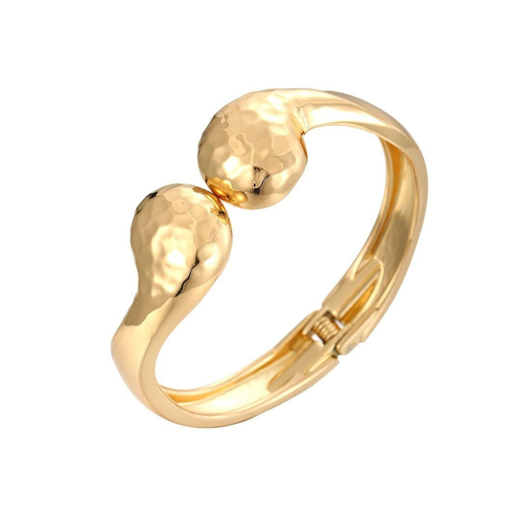 ACOOE Gold Waterdrop Bangle for Women 06 - ACOOE