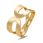 ACOOE Large Glossy Gold Bracelet 03 - ACOOE
