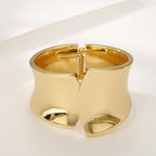 ACOOE Large Glossy Gold Bracelet 10 - ACOOE