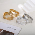 ACOOE Large Glossy Gold Bracelet 25 - ACOOE