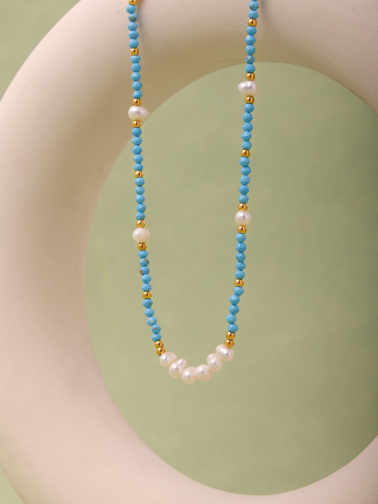 ACOOE Luxury Layered Pearl Necklace and Bracelet Set - ACOOE