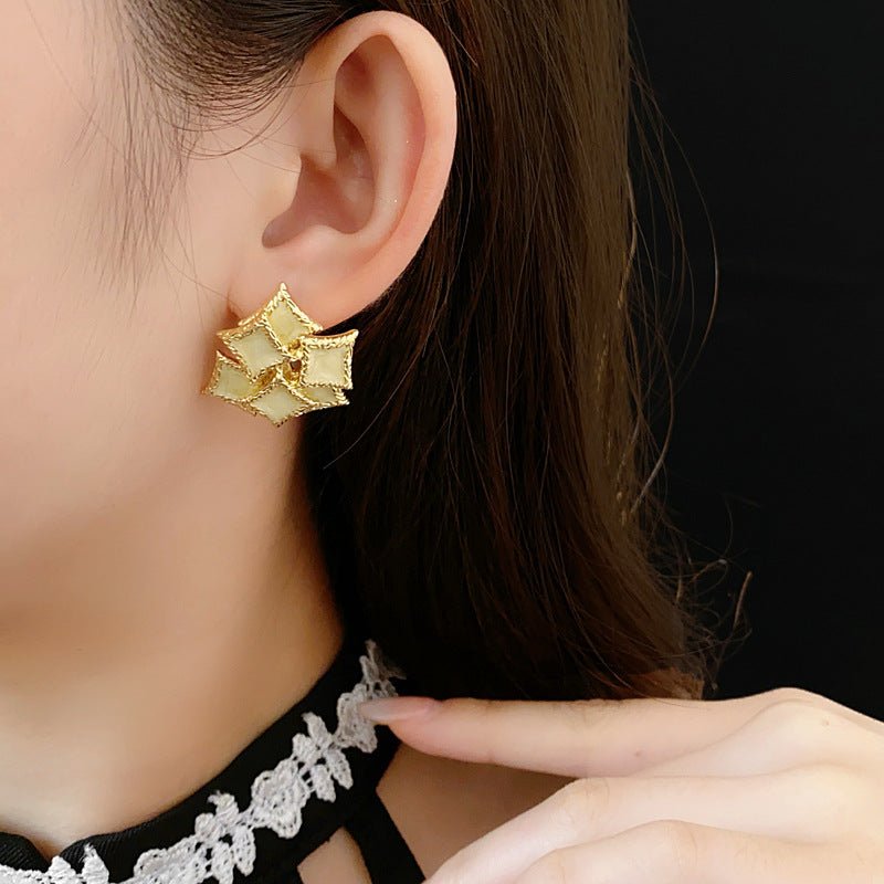 ACOOE S925 Silver Fashion Earrings - ACOOE