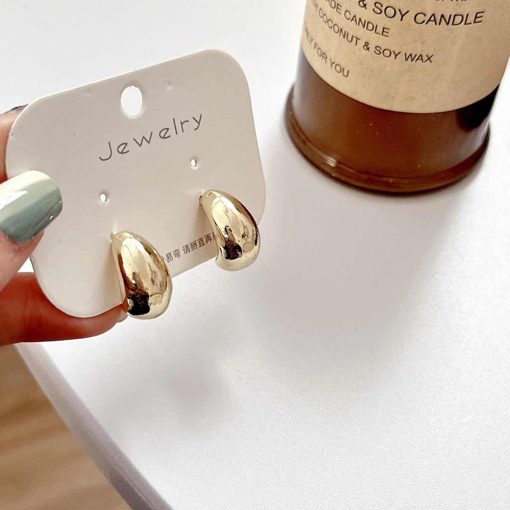 ACOOE S925 Silver Gold Vintage Earrings - ACOOE