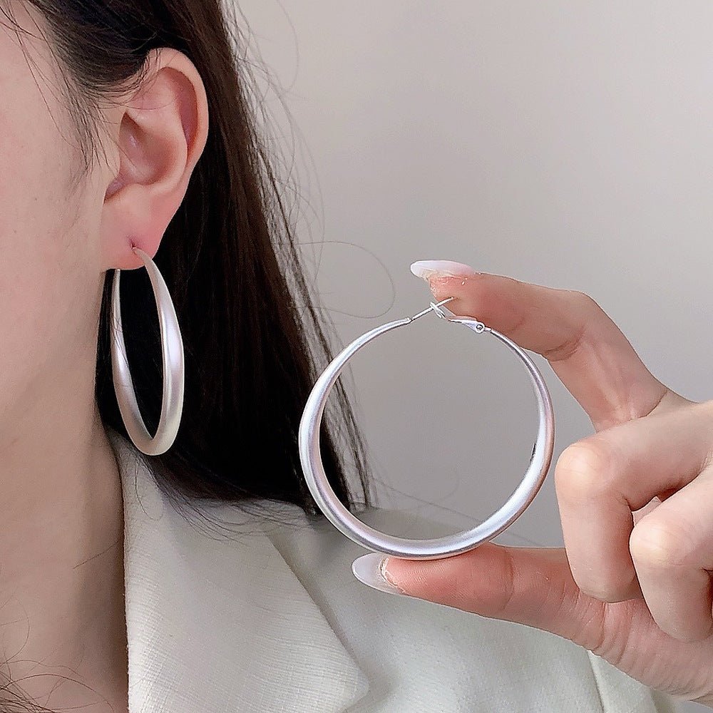 ACOOE S925 Silver Simple Fashion Earrings - ACOOE