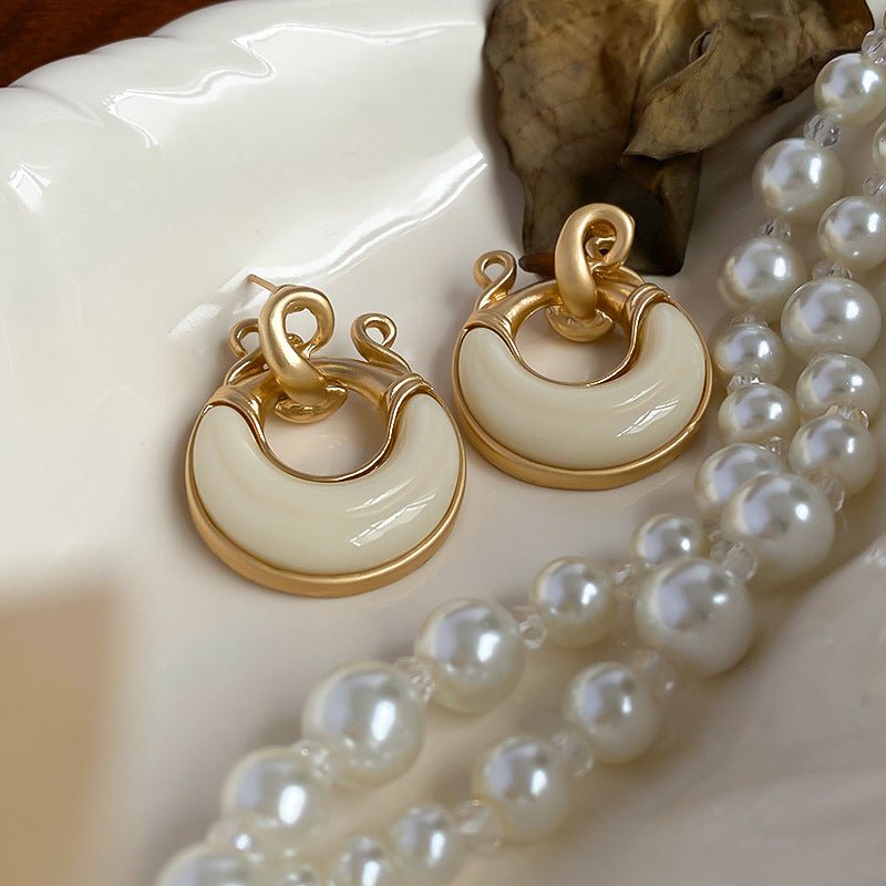 ACOOE S925 Silver Vintage Earrings Jewelry - ACOOE