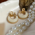 ACOOE S925 Silver Vintage Earrings Jewelry - ACOOE