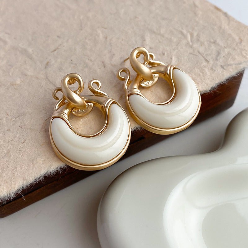 ACOOE S925 Silver Vintage Earrings Jewelry - ACOOE