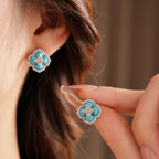 ACOOE S925 Silver Vintage Earringssimple Fashion - ACOOE