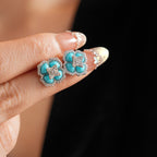 ACOOE S925 Silver Vintage Earringssimple Fashion - ACOOE