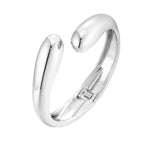 ACOOE's elegant gold chunky waterdrop bangle - ACOOE