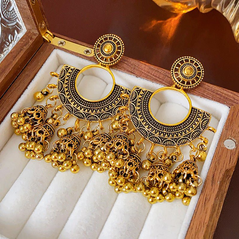 Light Luxury S925 Silver Ethnic Style Earrings - ACOOE